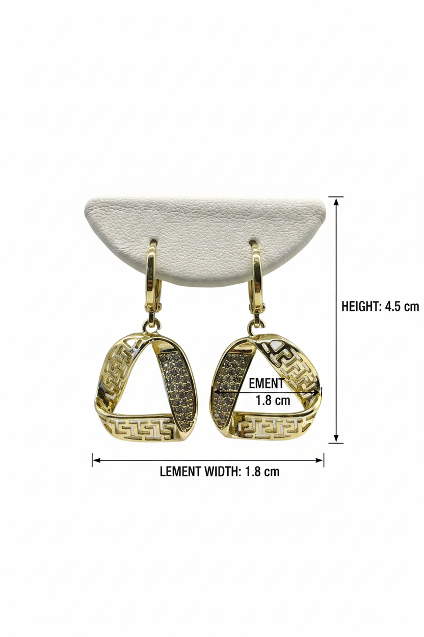 Necklace and earrings set