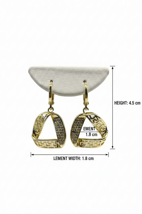 Necklace and earrings set