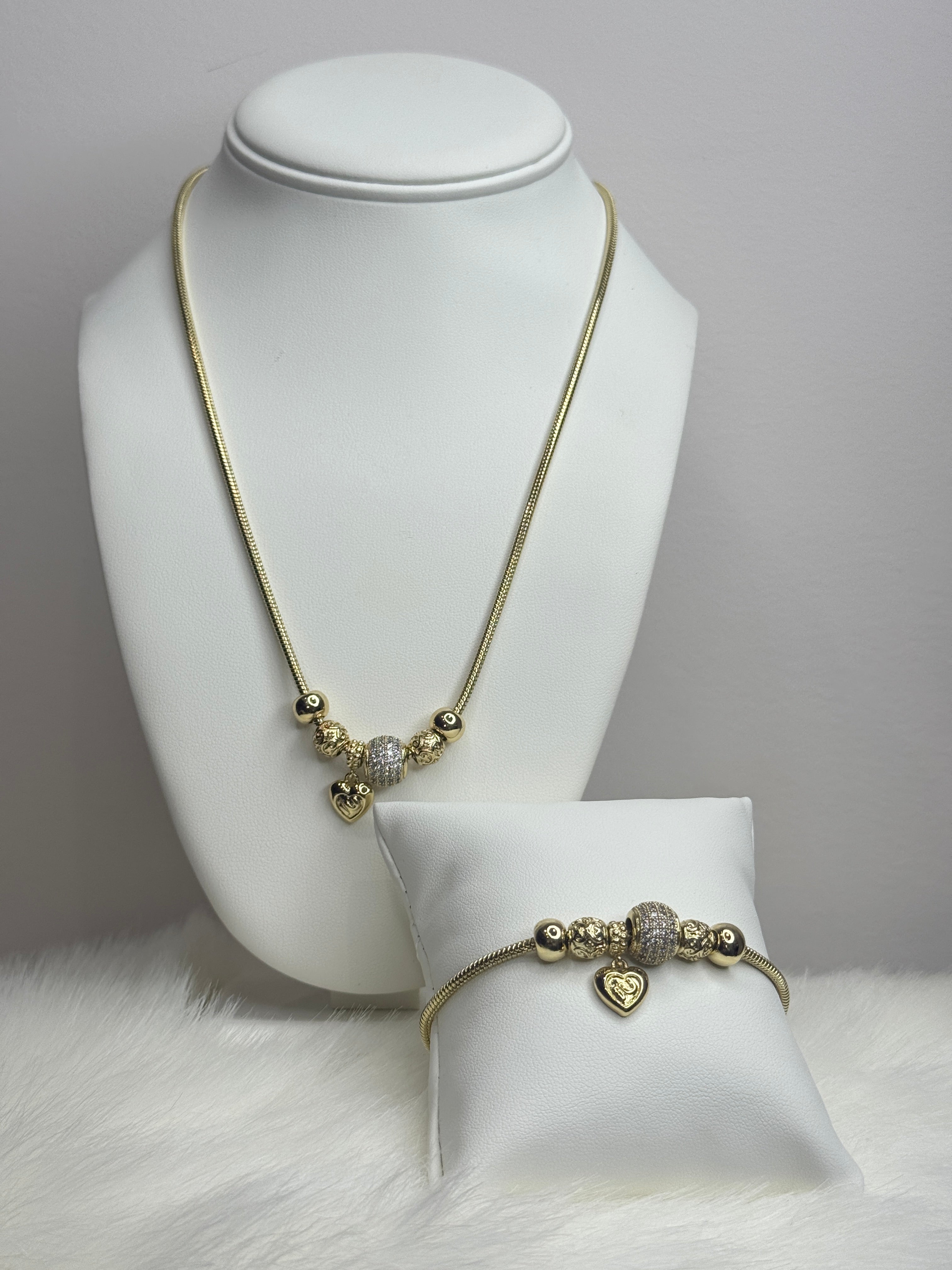 14k Gold laminated set